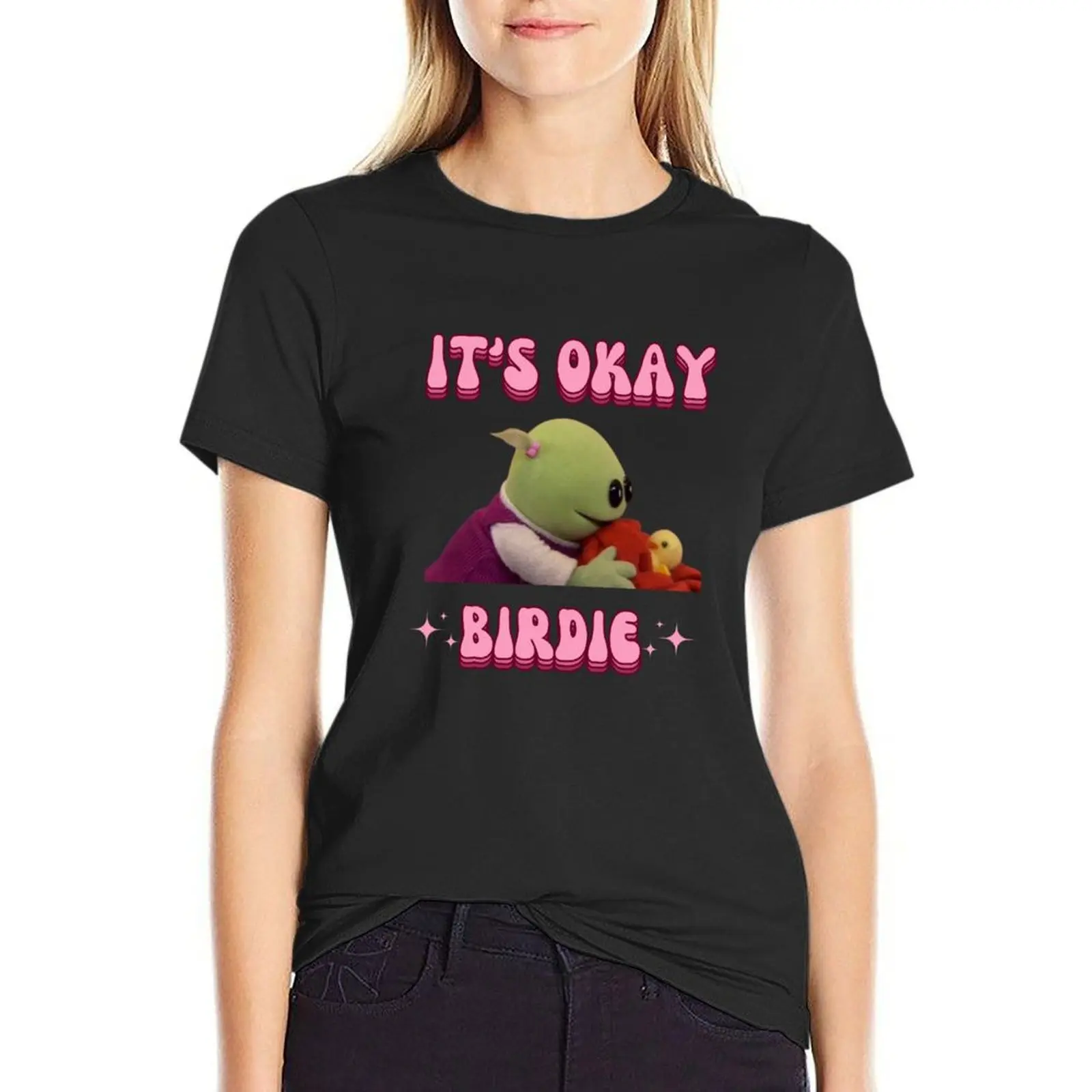 It's okay Birdie Nanalan Wonderful girl T-Shirt female blacks anime t-shirt dress for Women sexy
It's okay Birdie Nanalan Wonderful girl T-Shirt female blacks anime t-shirt dress for Women sexy