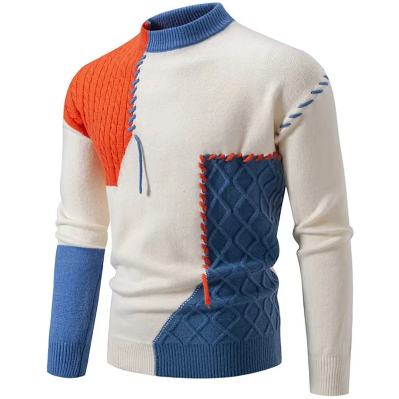 New Autumn Men's Retro Twist Sweater Loose Fit Round Neck Knit Jumper Pullover Casual Knitwear Sweaters Male Harajuku Pullover
New Autumn Men's Retro Twist Sweater Loose Fit Round Neck Knit Jumper Pullover Casual Knitwear Sweaters Male Harajuku Pullover