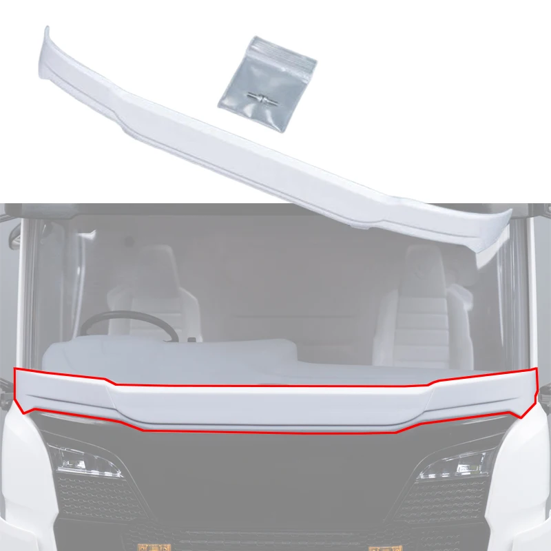 1pcs ABS White Windshield Baffle for 1/14 Tamiya RC Truck Scania 770S 56368 Diy Parts Toys
1pcs ABS White Windshield Baffle for 1/14 Tamiya RC Truck Scania 770S 56368 Diy Parts Toys