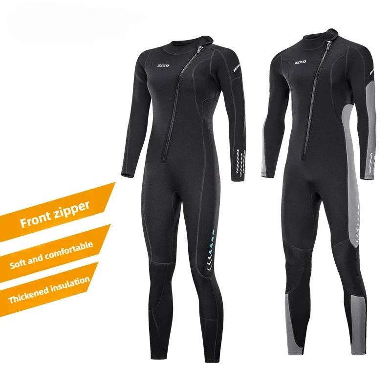 3Mm Wetsuit Men's One-piece Warm Surfing Wetsuit Women's Long-sleeved Cold-proof Snorkeling Winter Swimming Pants
3Mm Wetsuit Men's One-piece Warm Surfing Wetsuit Women's Long-sleeved Cold-proof Snorkeling Winter Swimming Pants