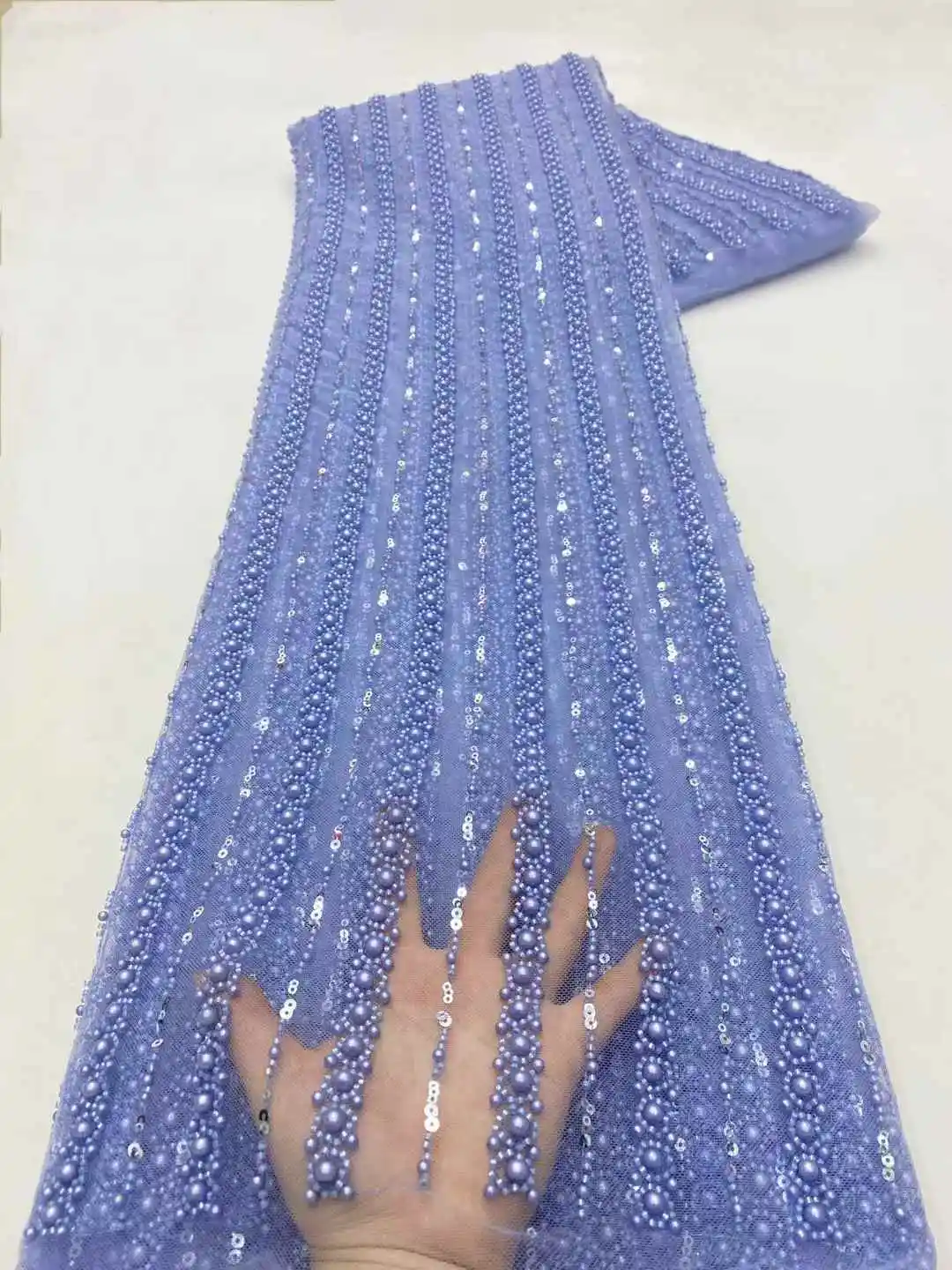 African Beads Lace Fabric 5 Yards Latest Nigeria Lace Fabric 2025 High Quality Lace Sequins Embroidered French For Dress XZ
African Beads Lace Fabric 5 Yards Latest Nigeria Lace Fabric 2025 High Quality Lace Sequins Embroidered French For Dress XZ