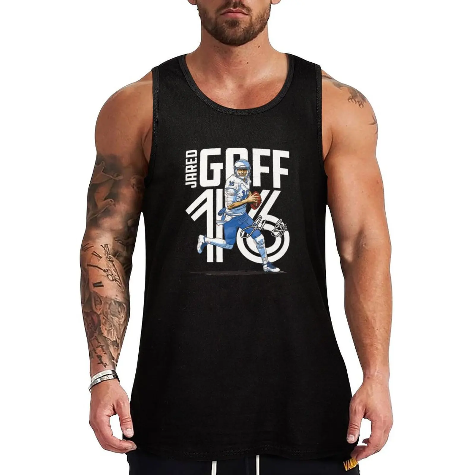 Jared Goff Tank Top Novelty Print Tank Top Casual Graphic Sleeveless Tee
Jared Goff Tank Top Novelty Print Tank Top Casual Graphic Sleeveless Tee