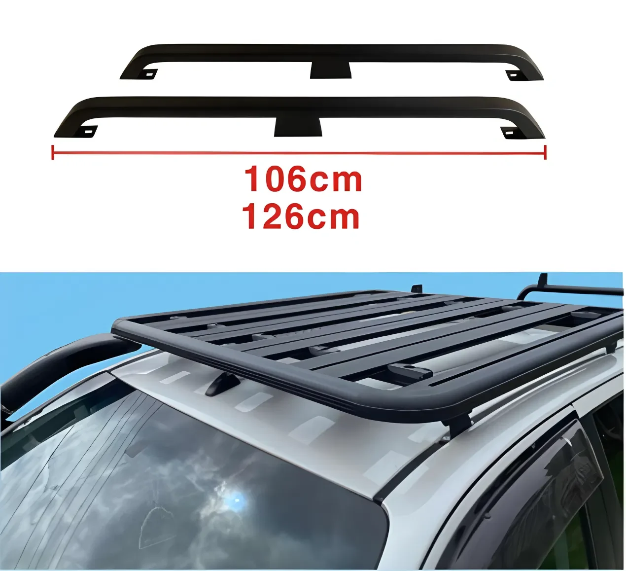 Polar Bear Car Modification Store Aluminum Alloy Universal Car Roof Rack with Roof Rail Perfect Fit for Navara
Polar Bear Car Modification Store Aluminum Alloy Universal Car Roof Rack with Roof Rail Perfect Fit for Navara