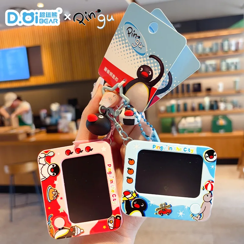Authentic Pingu Penguin Doodle Board Keychain Anime Cartoon Portable Lcd Writing Pad Mini Toy Bag Backpack Pendant Holiday Gifts
Authentic Pingu Penguin Doodle Board Keychain Anime Cartoon Portable Lcd Writing Pad Mini Toy Bag Backpack Pendant Holiday Gifts