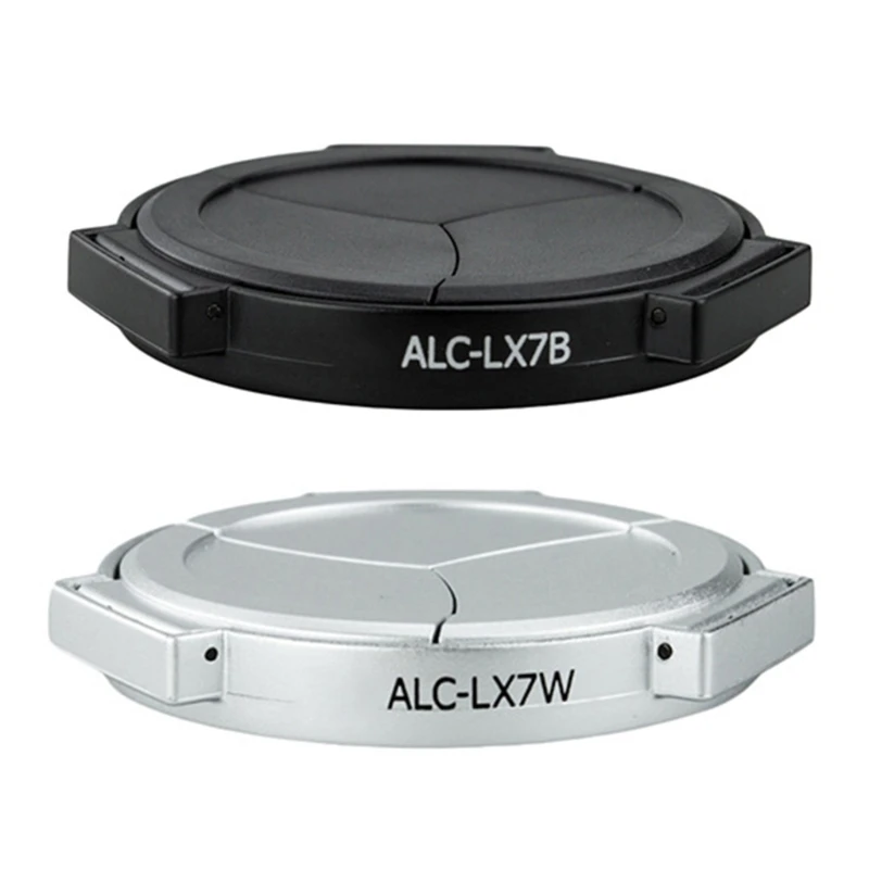 ALC LX7 Camera Auto Lens Caps for DMC-LX7 D-Lux6 Self-Retaining Automatic Lens Protector Black Silver
ALC LX7 Camera Auto Lens Caps for DMC-LX7 D-Lux6 Self-Retaining Automatic Lens Protector Black Silver