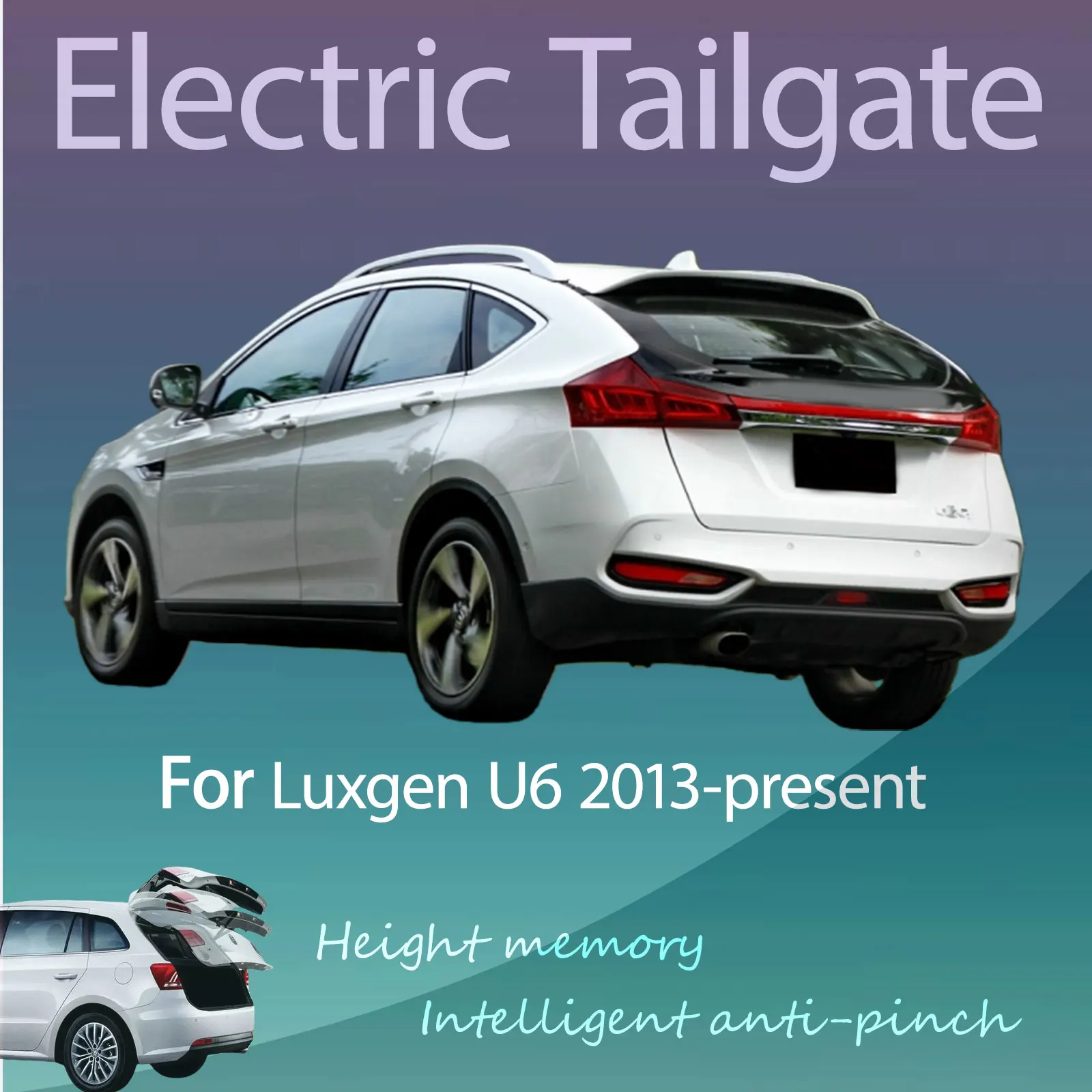For Luxgen U6 2013-present Electric Tailgate with Sensor Trunk Anti-pinch Memory Height Intelligent Operation
For Luxgen U6 2013-present Electric Tailgate with Sensor Trunk Anti-pinch Memory Height Intelligent Operation