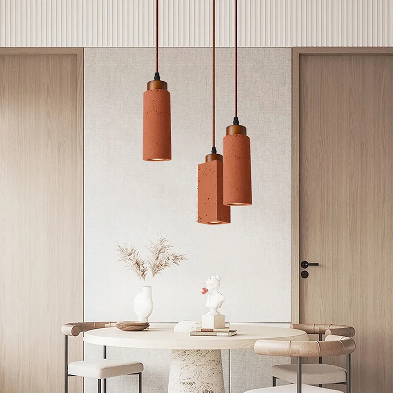 Modern Home Decoration Bedroom Bedside Table Small Pendant Lamps Retro Restaurant Led Atmosphere Circular Square Droplight 
Modern Home Decoration Bedroom Bedside Table Small Pendant Lamps Retro Restaurant Led Atmosphere Circular Square Droplight