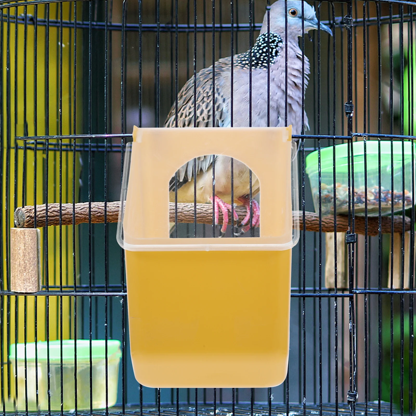 2Pcs Pigeon Feeder Hanging Bird Food Dispenser Reusable Freshness Lid Multifunctional Cage Feeding Tool for Chickens Parakeets
2Pcs Pigeon Feeder Hanging Bird Food Dispenser Reusable Freshness Lid Multifunctional Cage Feeding Tool for Chickens Parakeets