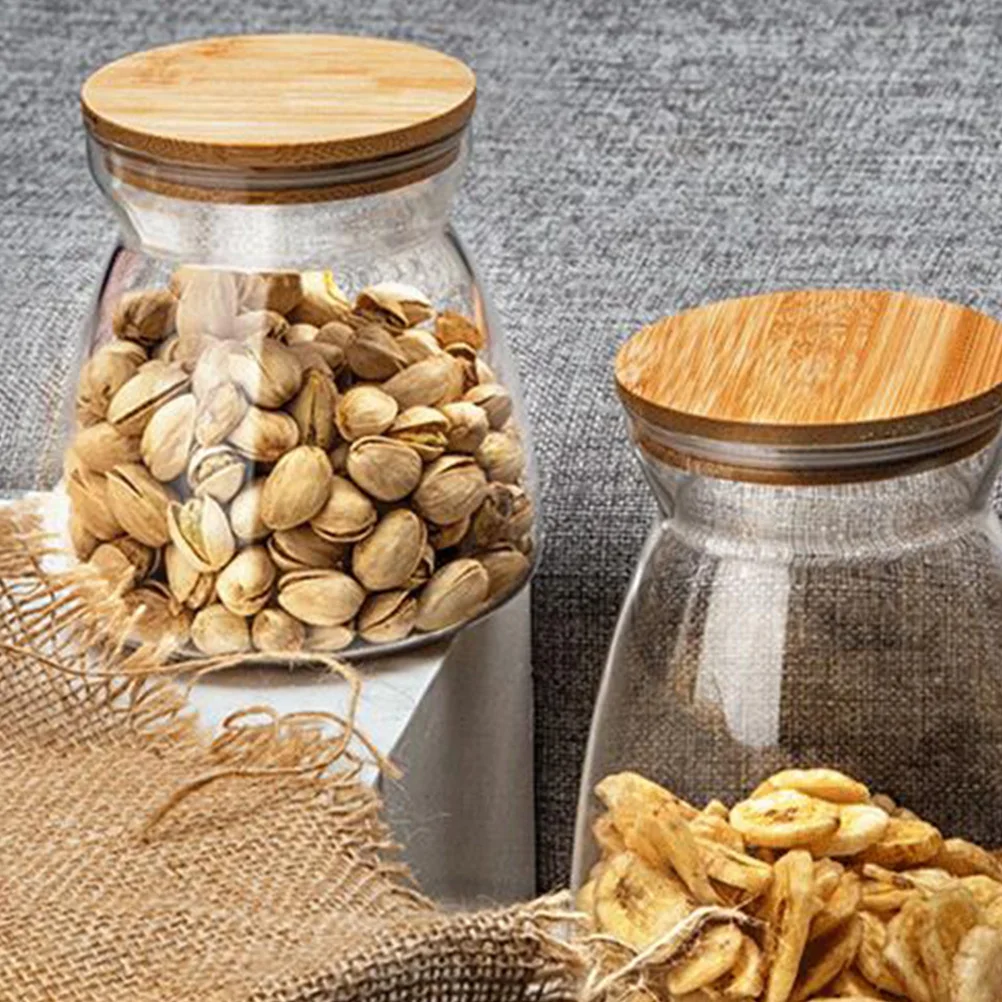 2Pcs Food Storage Jars Airtight Glass Containers Sealed Canisters for Tea Coffee Sugar Salt Pepper Nuts Candy
2Pcs Food Storage Jars Airtight Glass Containers Sealed Canisters for Tea Coffee Sugar Salt Pepper Nuts Candy