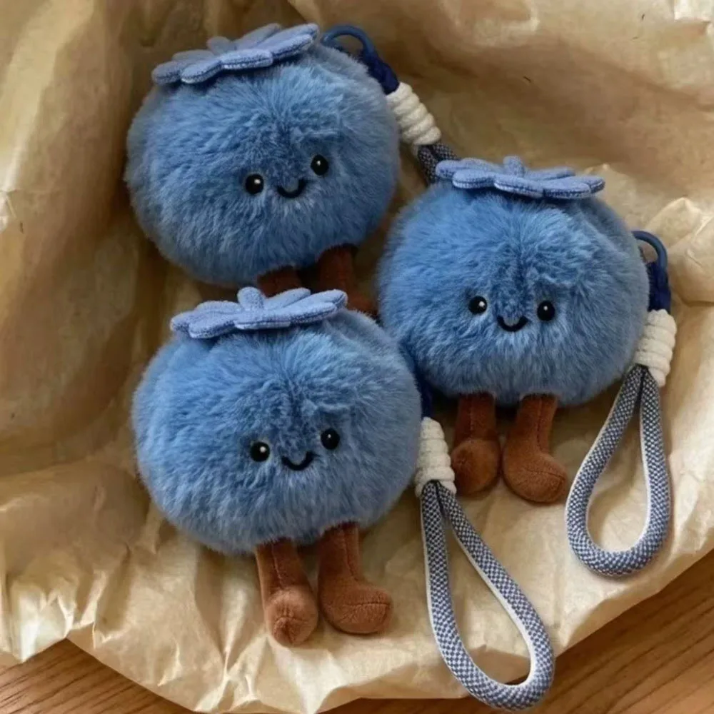 Cute Blueberry Plush Doll Soft Stuffed Toy Bag Pendant Keychain Home Car Decoration Lovely Plush Pendant For Adult Decor Gift
Cute Blueberry Plush Doll Soft Stuffed Toy Bag Pendant Keychain Home Car Decoration Lovely Plush Pendant For Adult Decor Gift