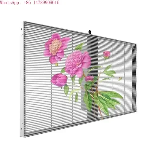 Transparent Curtain Glass Wall Outdoor P3.91-7.81 Shopping Mall DisplayCustom Weatherproof Outdoor LED Display
Transparent Curtain Glass Wall Outdoor P3.91-7.81 Shopping Mall DisplayCustom Weatherproof Outdoor LED Display