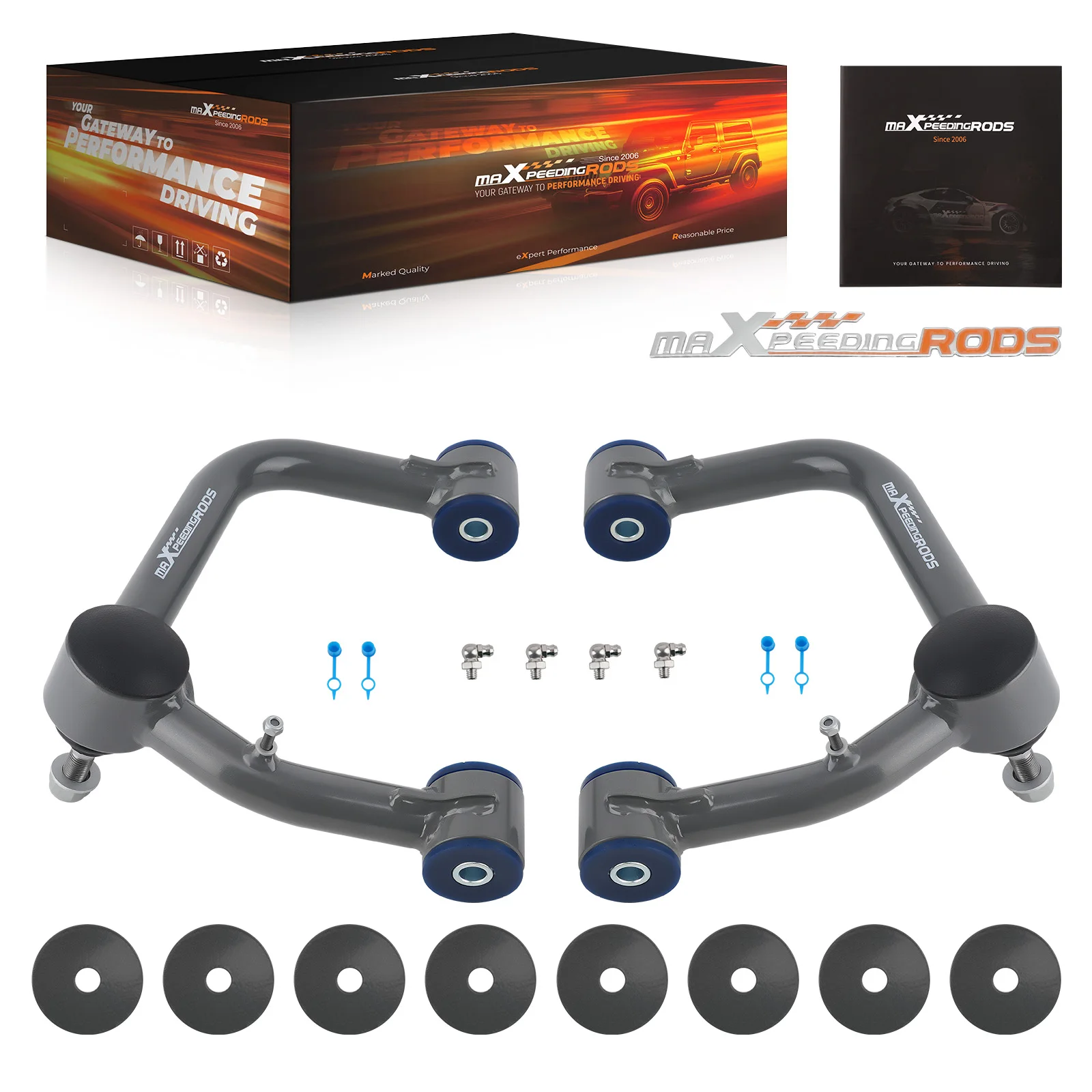 2-4" Suspension Upper Control Arms Lift for Toyota Tacoma Prerunner 2005-2024
2-4" Suspension Upper Control Arms Lift for Toyota Tacoma Prerunner 2005-2024