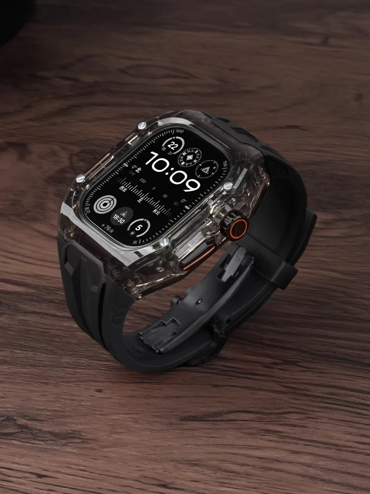 Sport Silicone Band For Apple Watch Ultra 2 10 9 8 7 6 Drop Resistant Shockproof Protective Case For iWatch 44mm 45mm 46mm 49mm
Sport Silicone Band For Apple Watch Ultra 2 10 9 8 7 6 Drop Resistant Shockproof Protective Case For iWatch 44mm 45mm 46mm 49mm