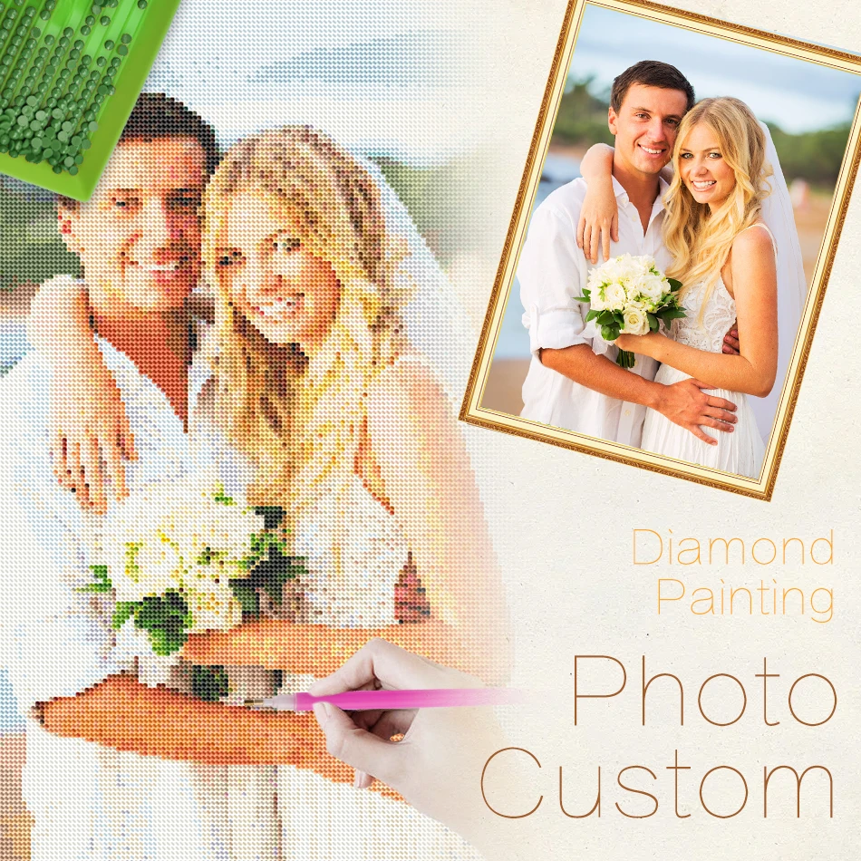 Photo Custom Diamond Painting DIY Rhinestone Pictures Full Square Round Diamond Mosaic Embroidery Wall Decor Unique Gift
Photo Custom Diamond Painting DIY Rhinestone Pictures Full Square Round Diamond Mosaic Embroidery Wall Decor Unique Gift