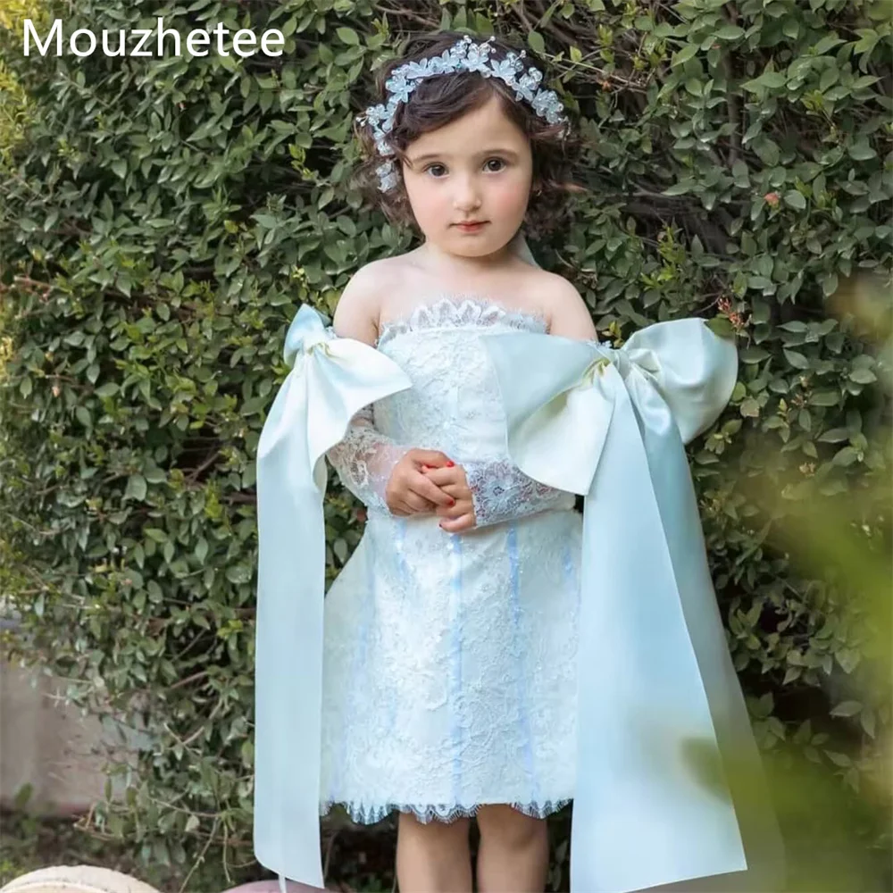 Mouzhetee A-Line Simple Lace Bow Birthday Dresses Wedding Party Dress for Kids Flowers Girls Prom Gowns Customized 2026
Mouzhetee A-Line Simple Lace Bow Birthday Dresses Wedding Party Dress for Kids Flowers Girls Prom Gowns Customized 2026