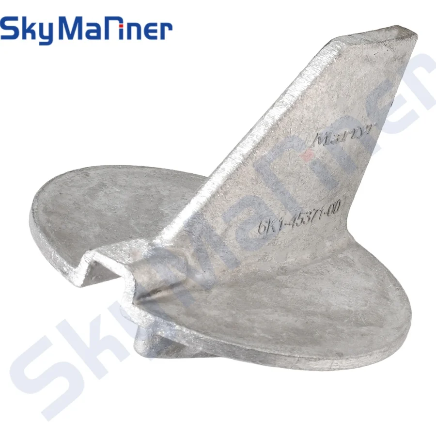 Trim Tab Skeg Anode 6J9-45371-00 for Yamaha 115HP 150HP 175HP 200HP Outboards Engine 6J9-45371-01 6K1-45371-02
Trim Tab Skeg Anode 6J9-45371-00 for Yamaha 115HP 150HP 175HP 200HP Outboards Engine 6J9-45371-01 6K1-45371-02