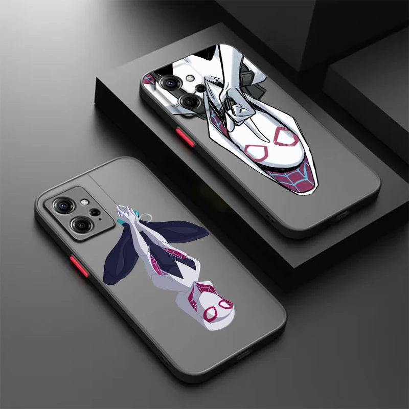 Gwen Marvel Fashion Cartoon Frosted Translucent For Redmi Note 13R 13 12 12S 12T 11 11T 11E 10 Pro Plus 5G Funda Phone Case
Gwen Marvel Fashion Cartoon Frosted Translucent For Redmi Note 13R 13 12 12S 12T 11 11T 11E 10 Pro Plus 5G Funda Phone Case
