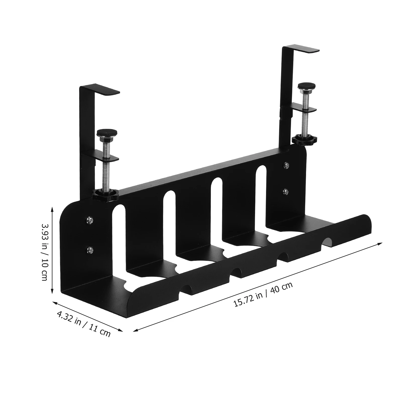 Under Desk Cable Management Tray Iron Wire Organizer Clamp Holder for Office Home Use Cable Management Box Clamp On Desk
Under Desk Cable Management Tray Iron Wire Organizer Clamp Holder for Office Home Use Cable Management Box Clamp On Desk