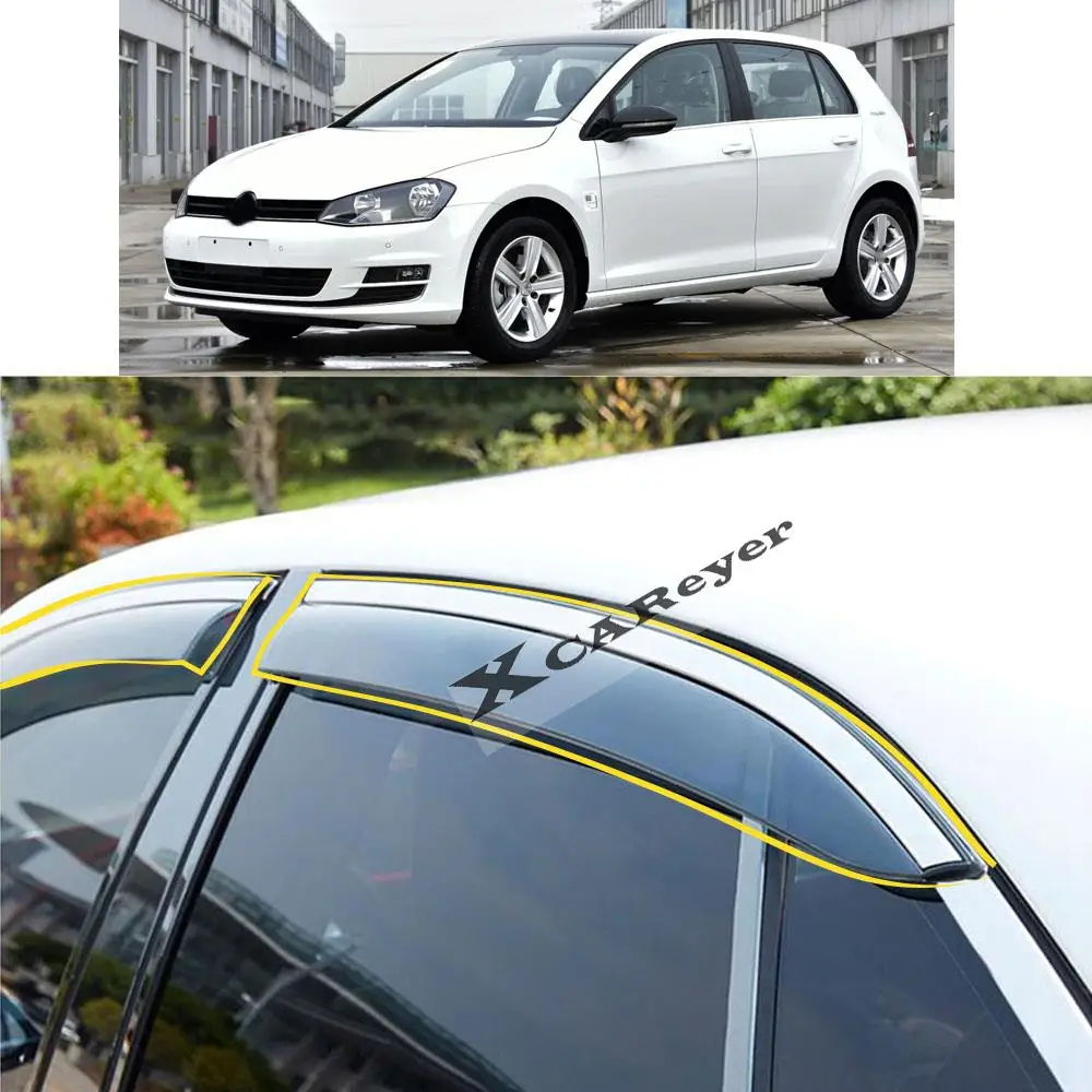 For VW Volkswagen Golf7 Golf 7 MK7 2014 2015 2016 2017 2018 2019 Sticker Plastic Window Glass Wind Visor Rain/Sun Guard Vent
For VW Volkswagen Golf7 Golf 7 MK7 2014 2015 2016 2017 2018 2019 Sticker Plastic Window Glass Wind Visor Rain/Sun Guard Vent