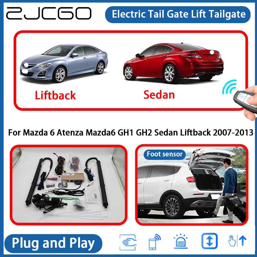 for Mazda 6 Atenza Mazda6 GH1 GH2 Sedan Liftback 2007-2013 Automatic Powered Tailgate Power Liftgate Electric Tail Gate Lift
for Mazda 6 Atenza Mazda6 GH1 GH2 Sedan Liftback 2007-2013 Automatic Powered Tailgate Power Liftgate Electric Tail Gate Lift