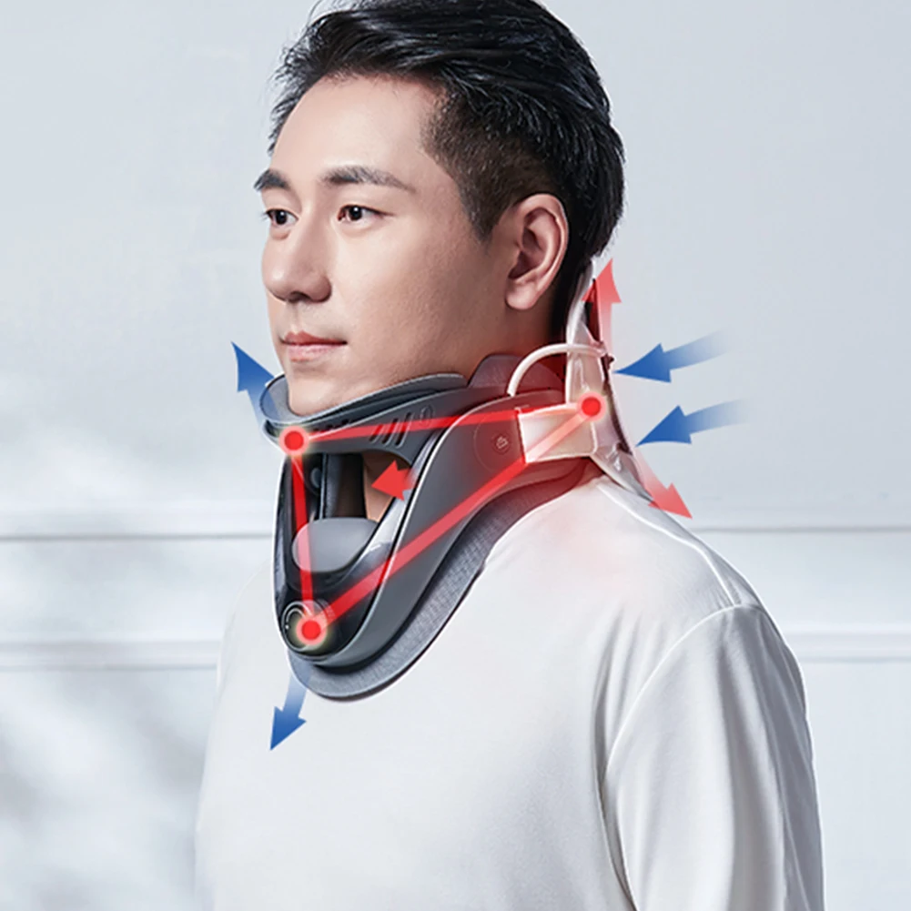 Cervical Neck Traction Device Adjustable Neck Brace with Airbag Support Cervical Traction Device for Cervical Spine Alignment
Cervical Neck Traction Device Adjustable Neck Brace with Airbag Support Cervical Traction Device for Cervical Spine Alignment