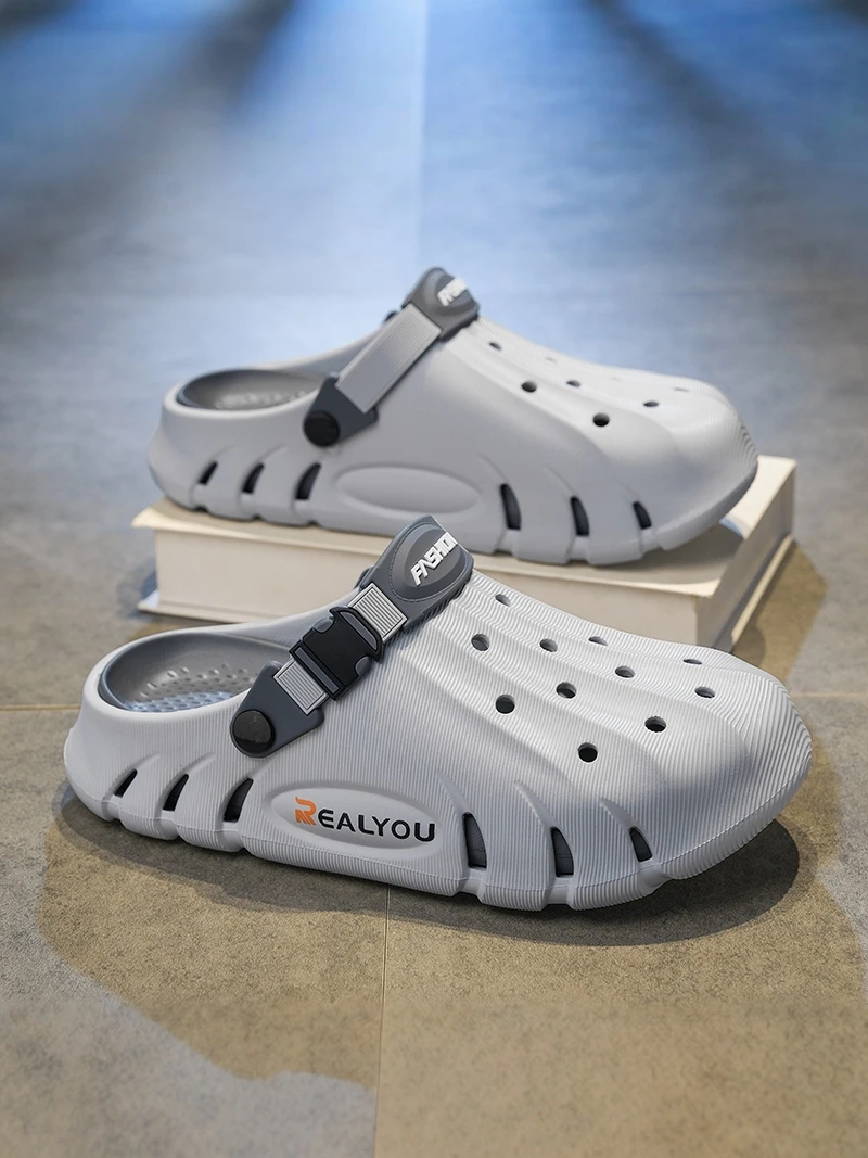 Men's Summer Outdoor Sports Anti-slip Beach Sandals Driving Dual-use Hollow-out Casual Slip-ons EVA Comfortable Breathable
Men's Summer Outdoor Sports Anti-slip Beach Sandals Driving Dual-use Hollow-out Casual Slip-ons EVA Comfortable Breathable