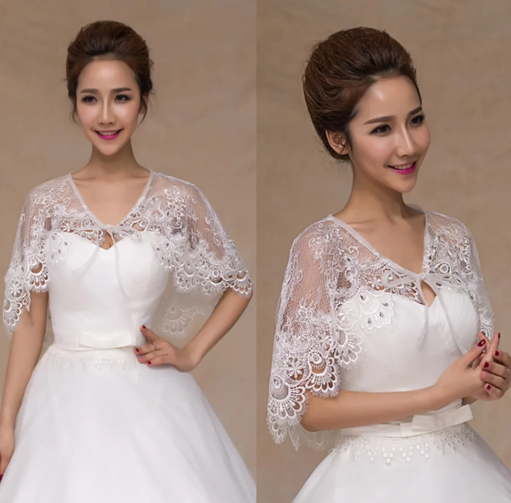 2025 Hot Sale Bridal Wraps Lace Shawl White Bride Vestidos De Novia Estolas fiesta mujer Cape Lace Shawl Bridal Accessories
2025 Hot Sale Bridal Wraps Lace Shawl White Bride Vestidos De Novia Estolas fiesta mujer Cape Lace Shawl Bridal Accessories