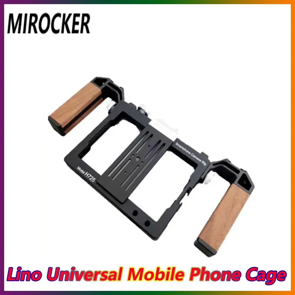 MIROCKER Lino Universal Mobile Phone Cage Smartphone Handheld Video Stabilized Mobile Phone Shooter Stand
MIROCKER Lino Universal Mobile Phone Cage Smartphone Handheld Video Stabilized Mobile Phone Shooter Stand