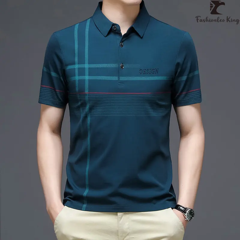 Summer New Men's Slim Fit Polo Shirt Man Trendy Business Casual Short Sleeve T-shirt
Summer New Men's Slim Fit Polo Shirt Man Trendy Business Casual Short Sleeve T-shirt