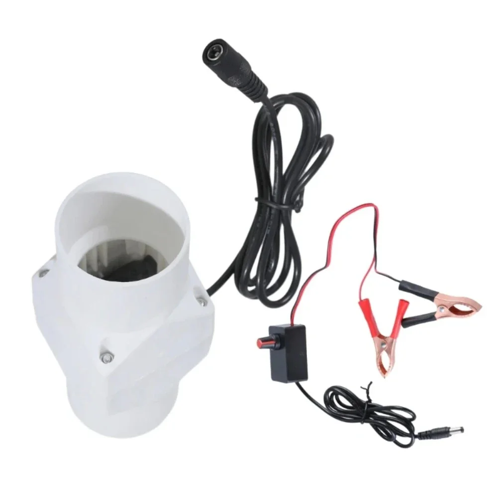 Inline Duct Blower Exhaust Fan 12V for Bathroom For Ventilation and Grow Tents DC12V 2A Plastic 10W 58m3h 167000 RPM
Inline Duct Blower Exhaust Fan 12V for Bathroom For Ventilation and Grow Tents DC12V 2A Plastic 10W 58m3h 167000 RPM