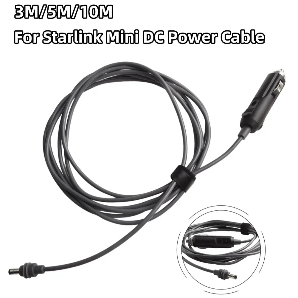 For Starlink Mini DC Power Cable 3M/5M/10M 12V DC Car Charger Power Supply Cord Suitable For Trucks Boats Adapter Power Cable
For Starlink Mini DC Power Cable 3M/5M/10M 12V DC Car Charger Power Supply Cord Suitable For Trucks Boats Adapter Power Cable