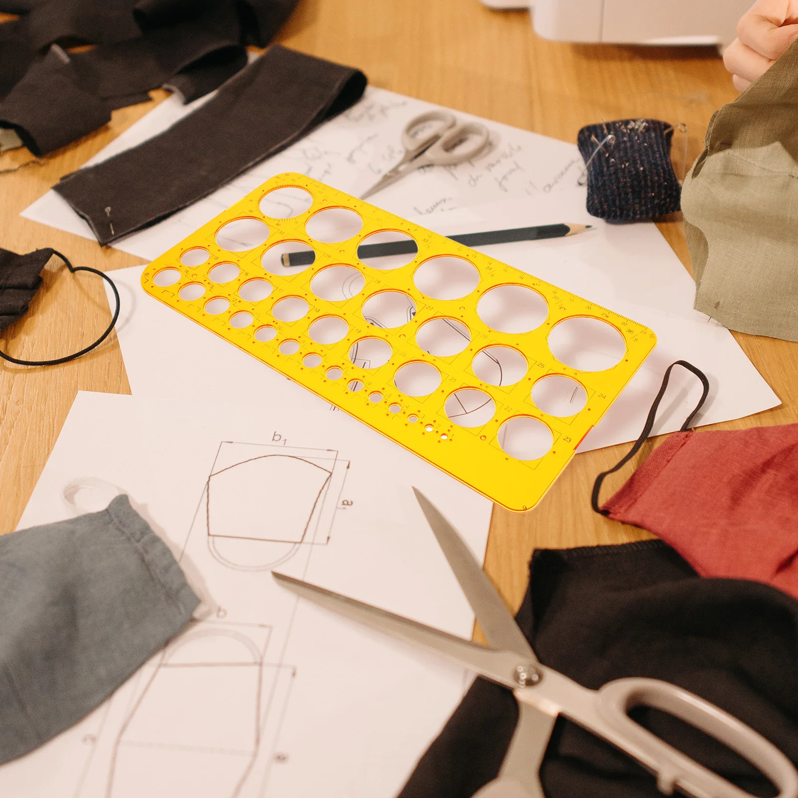 Drawing Template Ruler Geometric Circle Drawing Template for Architecture Engineering DIY Art Technical Stationery
Drawing Template Ruler Geometric Circle Drawing Template for Architecture Engineering DIY Art Technical Stationery