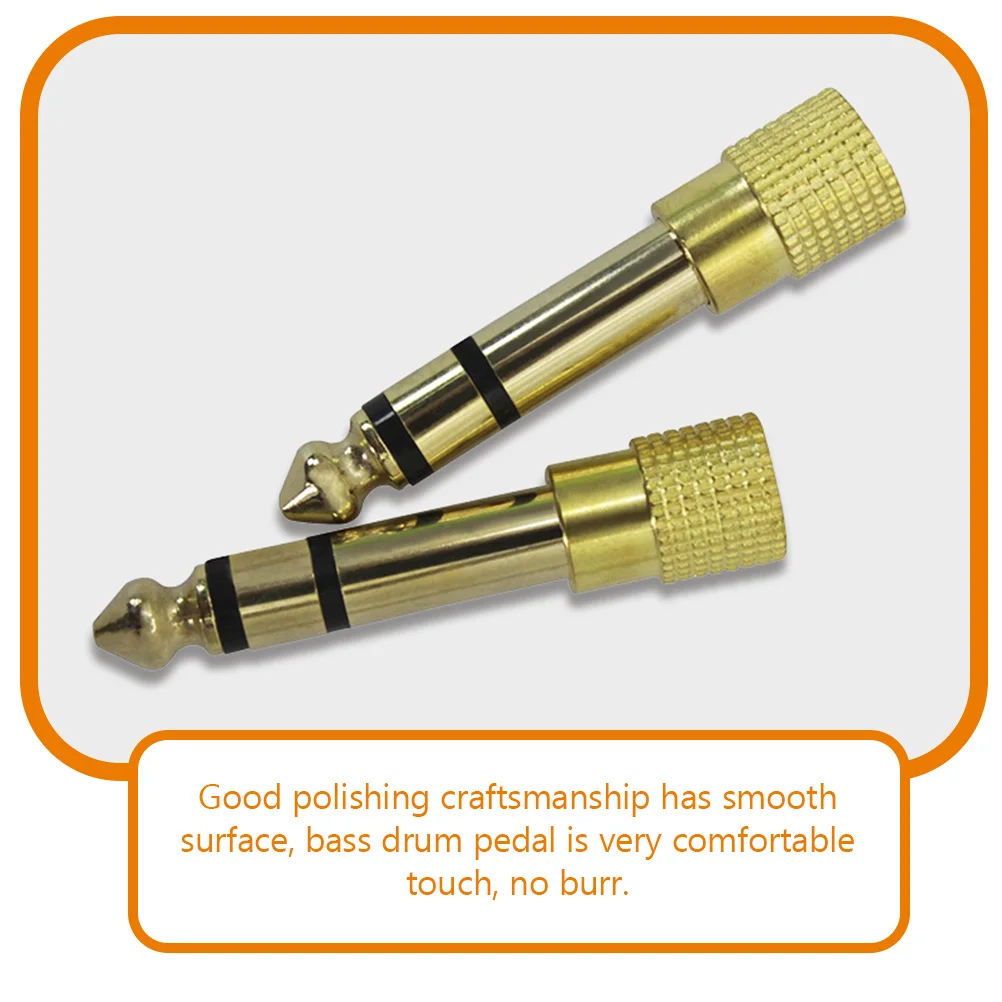 2 Pcs Audio Cable Adapter Headphone Jack Converter Male to Female Stereo Plug Adaptor
2 Pcs Audio Cable Adapter Headphone Jack Converter Male to Female Stereo Plug Adaptor
