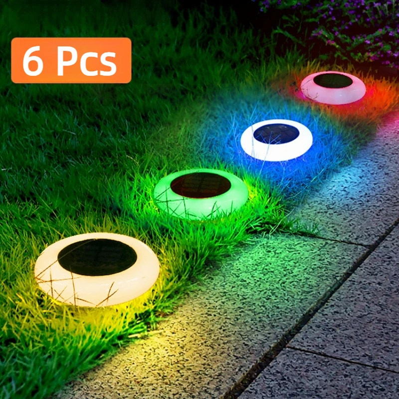 2025 Solar Ground Lights 2/6Pack LED Lawn Lamp Outdoors Floor Lamp Landscape Light for Garden Pathway Yard Deck Camping Decor
2025 Solar Ground Lights 2/6Pack LED Lawn Lamp Outdoors Floor Lamp Landscape Light for Garden Pathway Yard Deck Camping Decor