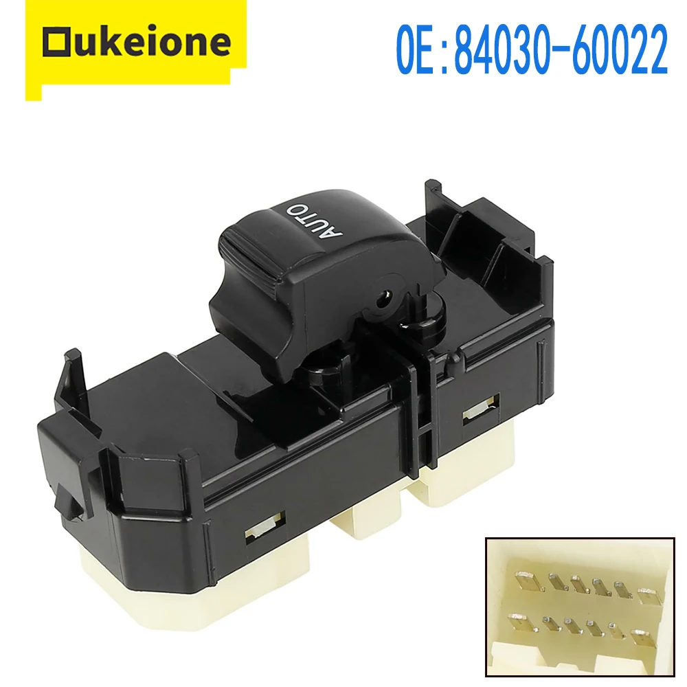 Car Passenger Side Power Window Switch 84030-60022 8403060022 Replacement for Toyota Land Cruiser Lexus LX470 1998-2007
Car Passenger Side Power Window Switch 84030-60022 8403060022 Replacement for Toyota Land Cruiser Lexus LX470 1998-2007