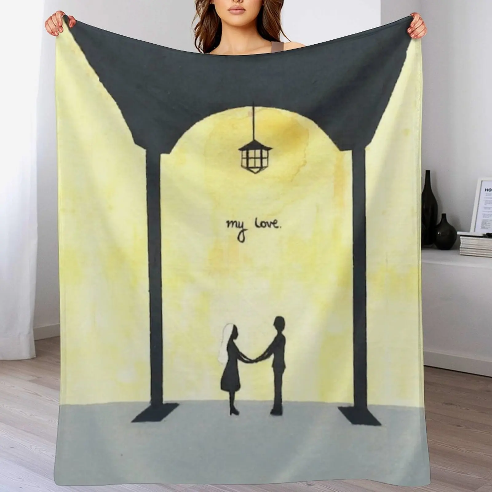 The Light In The Piazza - My love Throw Blanket Plaid on the sofa Designers Hair Thins Blankets
The Light In The Piazza - My love Throw Blanket Plaid on the sofa Designers Hair Thins Blankets