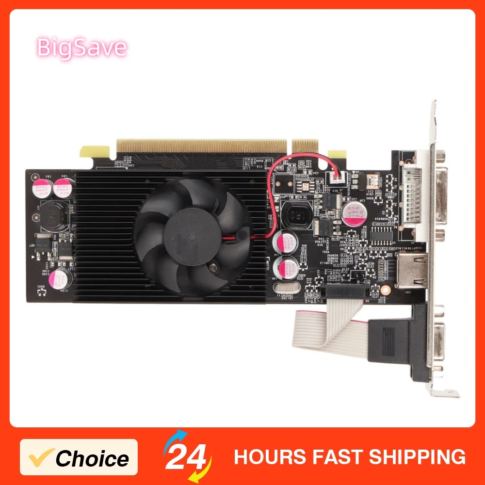 Портативная видеокарта GT210 1G DDR2 64bit с поддержкой DVI VGA HD и мультимедийных интерфейсов для игр DirectX10.1
Портативная видеокарта GT210 1G DDR2 64bit с поддержкой DVI VGA HD и мультимедийных интерфейсов для игр DirectX10.1