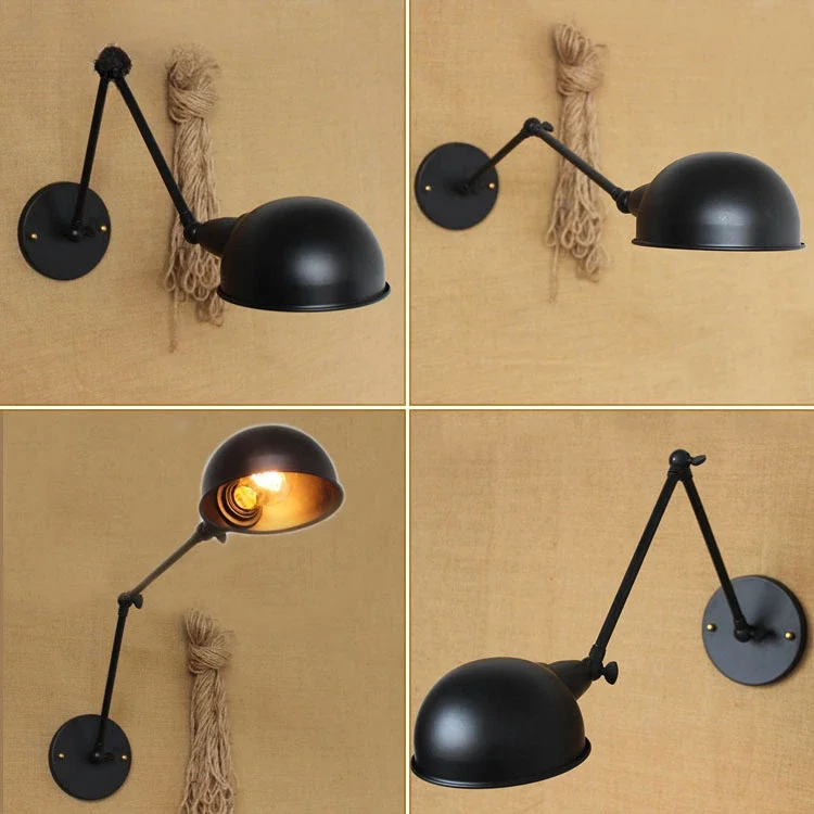 Vintage Scone E27 Plated Loft American Adjustable Retro Vintage Iron Wall lamp Lights Antique Industrial fixture bedroom
Vintage Scone E27 Plated Loft American Adjustable Retro Vintage Iron Wall lamp Lights Antique Industrial fixture bedroom