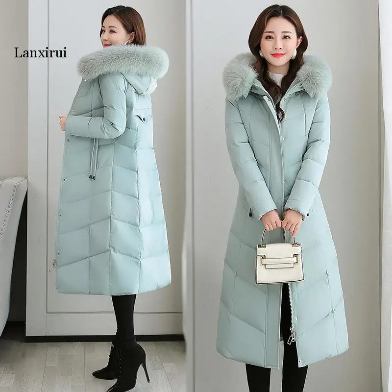 2022 New Women's Cotton-padded Jacket For Cold And Warm Mid-length Down Coat Fashionable And Lightweight Winter Jacket
2022 New Women's Cotton-padded Jacket For Cold And Warm Mid-length Down Coat Fashionable And Lightweight Winter Jacket