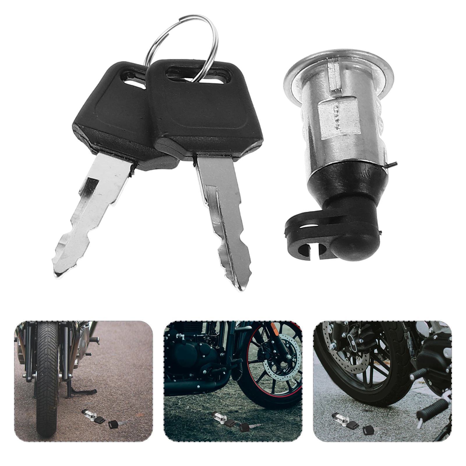 Motorcycle Seat Set Ignition Switch Cylinder With Keys Durable Aluminum Scooter Bike Seat Lock For Disc Brake Electric
Motorcycle Seat Set Ignition Switch Cylinder With Keys Durable Aluminum Scooter Bike Seat Lock For Disc Brake Electric