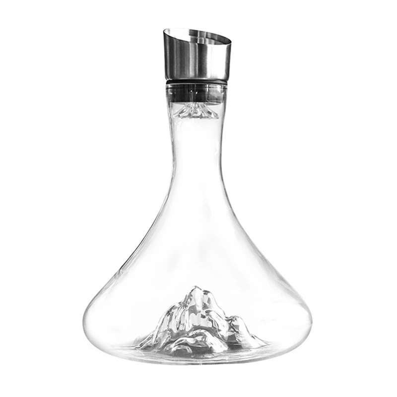 Wine Decanter With Decanter -Hand-Blown Lead-Free Crystal, Stainless Steel Lid, Filter, A Must For Parties And Birthdays
Wine Decanter With Decanter -Hand-Blown Lead-Free Crystal, Stainless Steel Lid, Filter, A Must For Parties And Birthdays