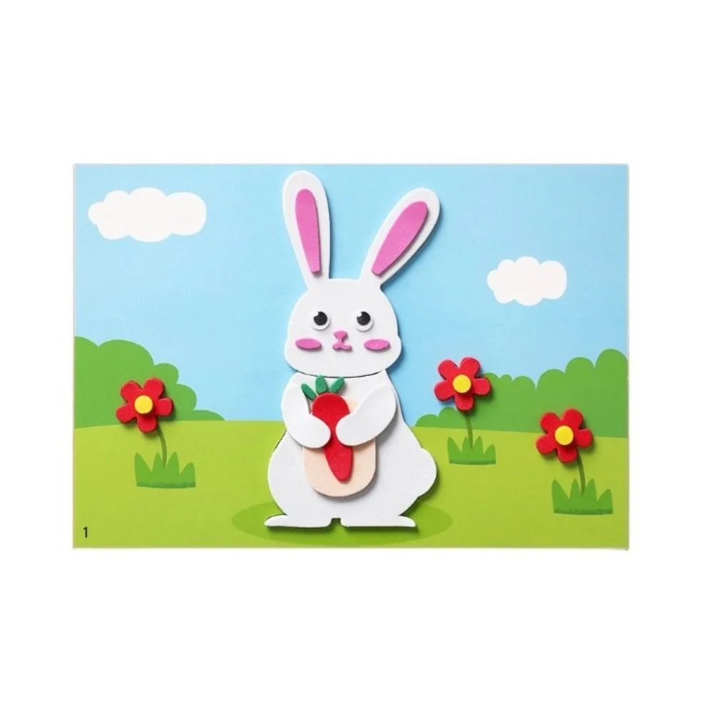 EVA Cartoon 3D DIY Sticker Making Material Stereoscopic Montessori Art Craft Educational Cartoon Animal Educational Sticker
EVA Cartoon 3D DIY Sticker Making Material Stereoscopic Montessori Art Craft Educational Cartoon Animal Educational Sticker