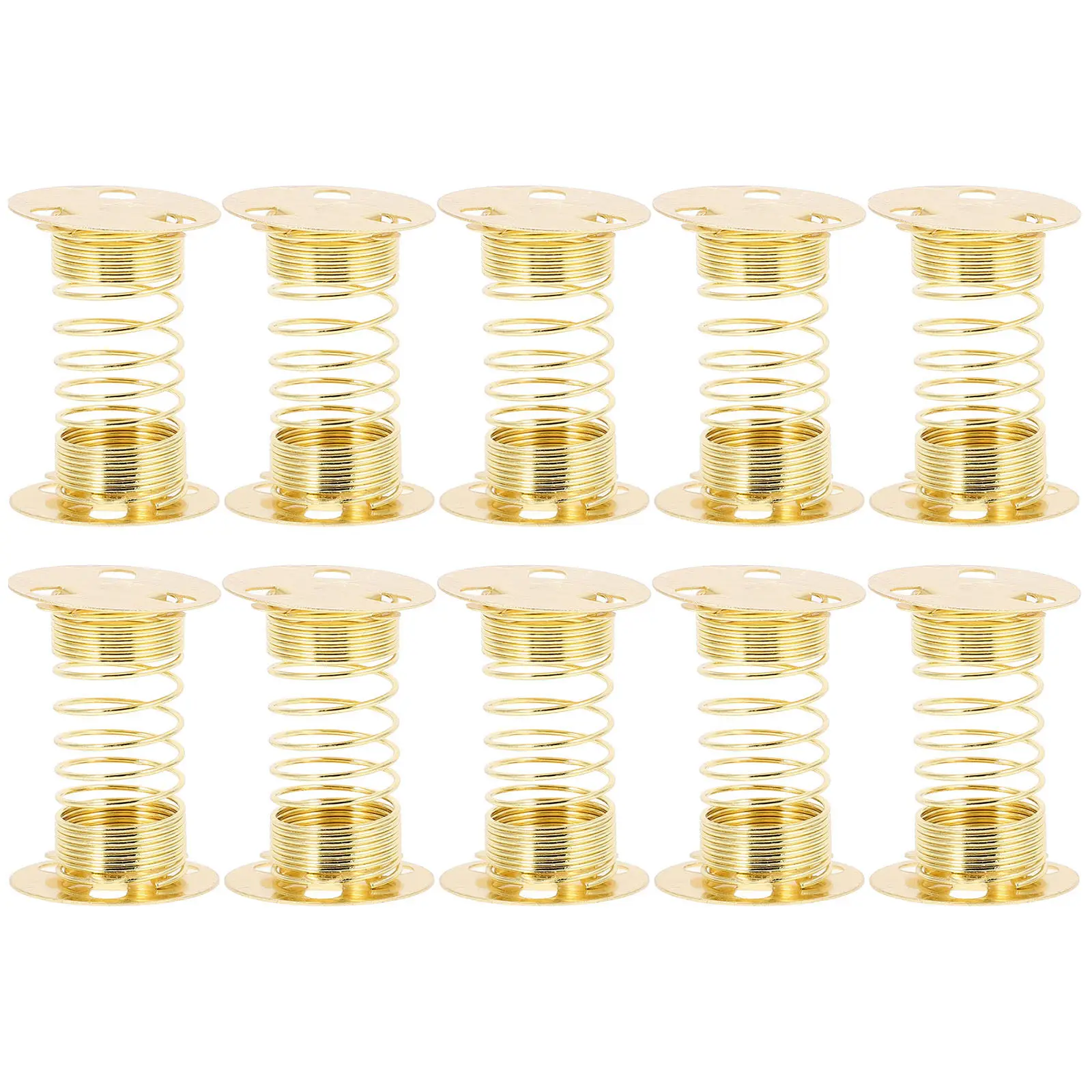 10Pcs Spring Car Decorative Accessory Metal Dashboard Ornament Base for DIY Shaking Head Portable Compact Size Easy
10Pcs Spring Car Decorative Accessory Metal Dashboard Ornament Base for DIY Shaking Head Portable Compact Size Easy