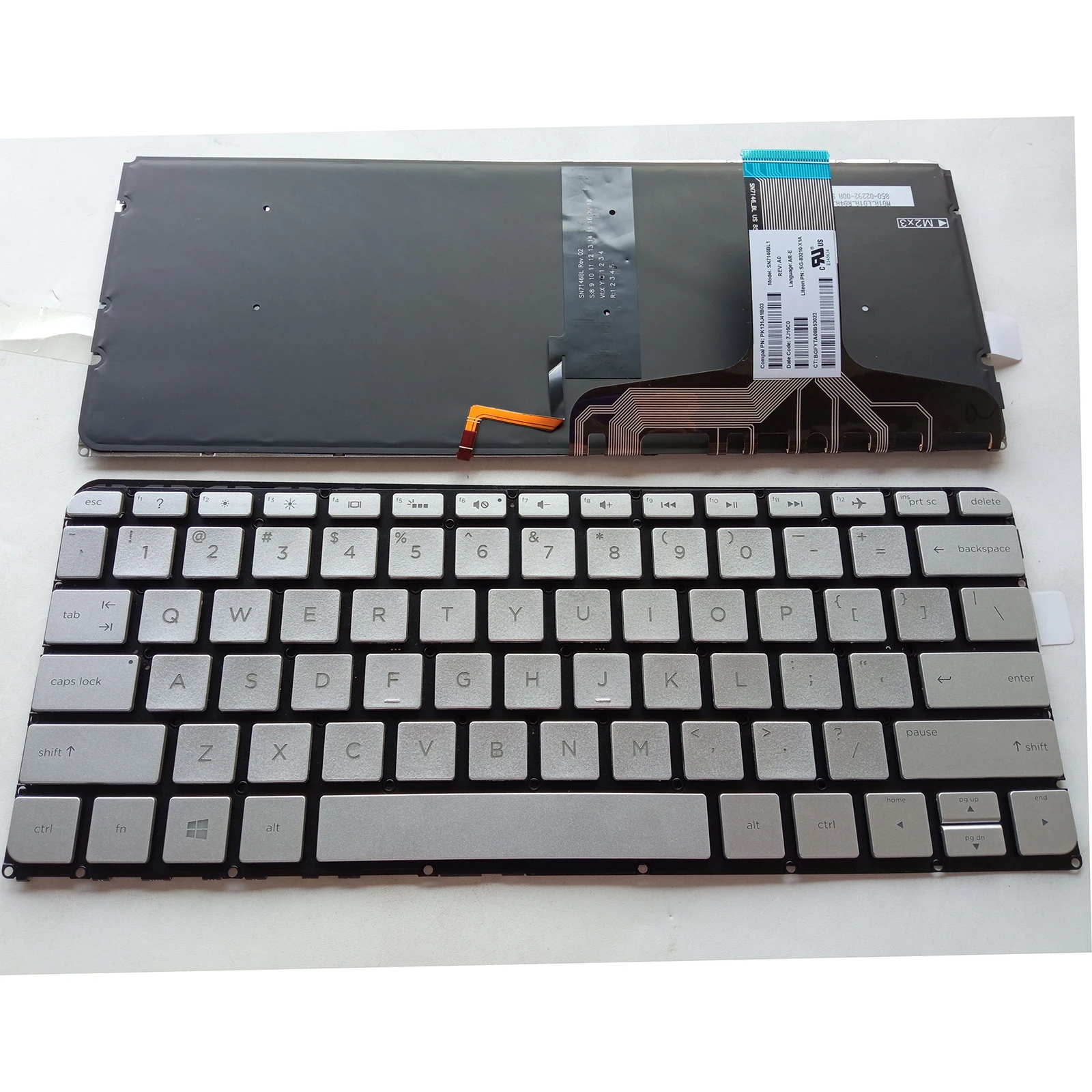 US for HP Spectre 13-V 13T-V TPN-C127 13-V016TU 13-V015TU 13-V Spectre Pro 13 G1 Laptop Keyboard
US for HP Spectre 13-V 13T-V TPN-C127 13-V016TU 13-V015TU 13-V Spectre Pro 13 G1 Laptop Keyboard