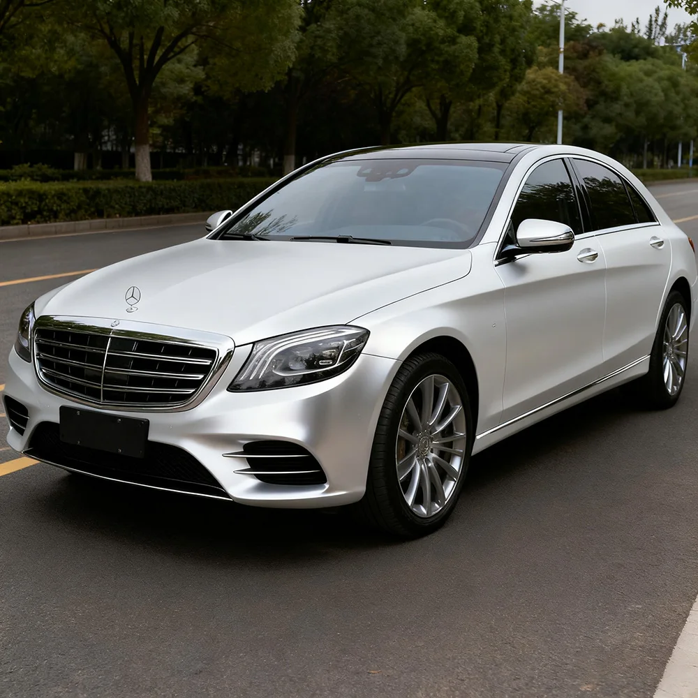 Ice Film Pearl White Self-adhesive Vinyl Wrap for Vehicle LowTack Matte Chrome Car Wrapping Film Waterproof Scratch Resistance
Ice Film Pearl White Self-adhesive Vinyl Wrap for Vehicle LowTack Matte Chrome Car Wrapping Film Waterproof Scratch Resistance