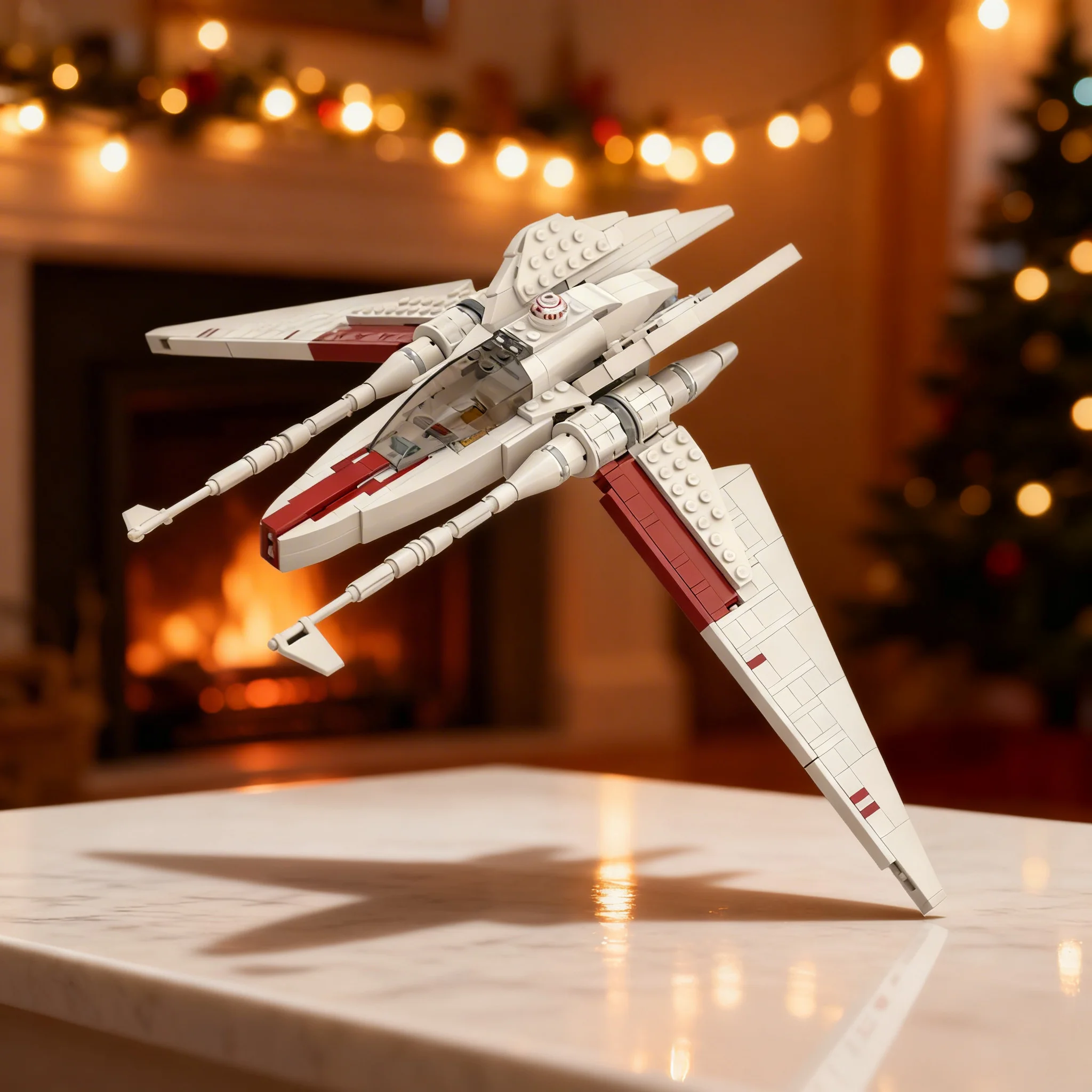 383PCS MOC Space Battle High Galactic Republic Vector Starfighter Model DIY Creative Ideas Building Blocks Birthday Gift Display
383PCS MOC Space Battle High Galactic Republic Vector Starfighter Model DIY Creative Ideas Building Blocks Birthday Gift Display