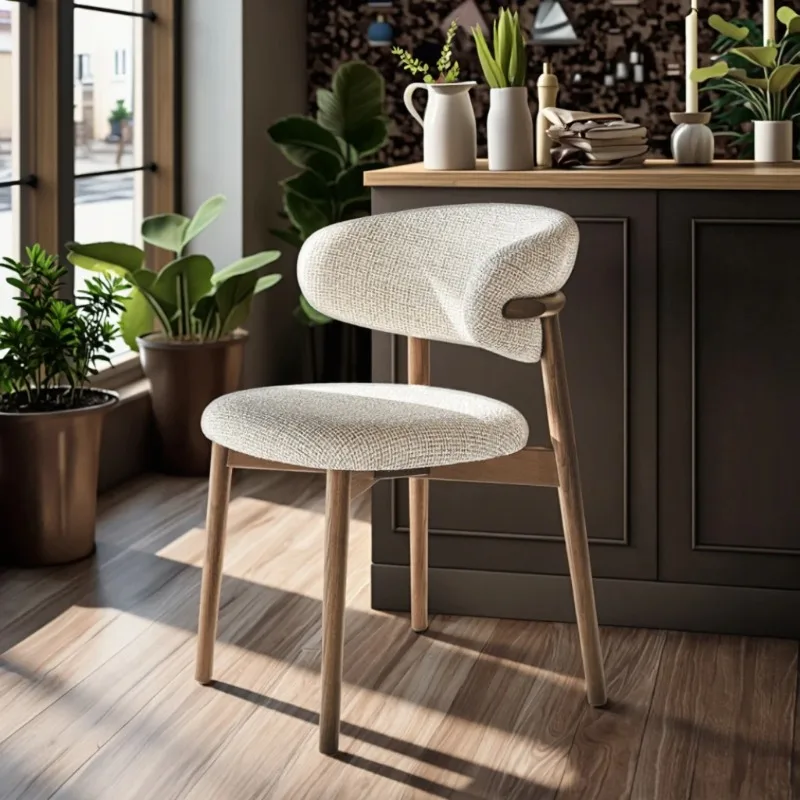 Nordic Dining Chair Armchair Leisure Chair Household Luxury Nordic Modern Backrest Simple Dining Table and Chair with Metal Legs
Nordic Dining Chair Armchair Leisure Chair Household Luxury Nordic Modern Backrest Simple Dining Table and Chair with Metal Legs