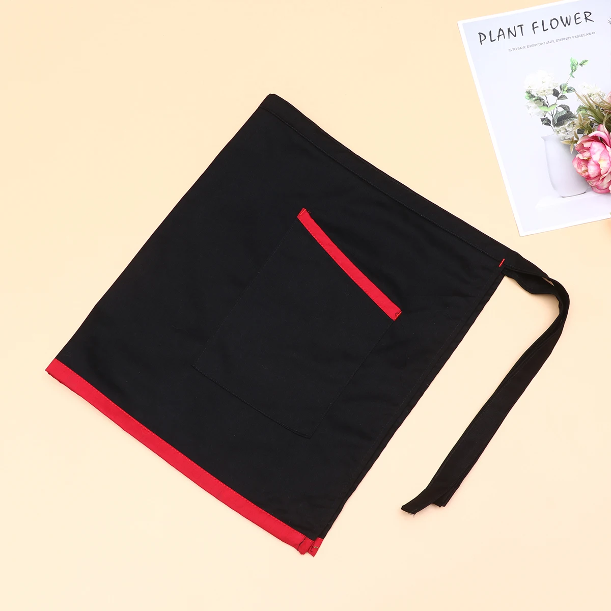Short Apron Cafe Kitchen Waiter Hotel Pockets Serving Apron FadeProof WrinkleResistant Home Clothes
Short Apron Cafe Kitchen Waiter Hotel Pockets Serving Apron FadeProof WrinkleResistant Home Clothes