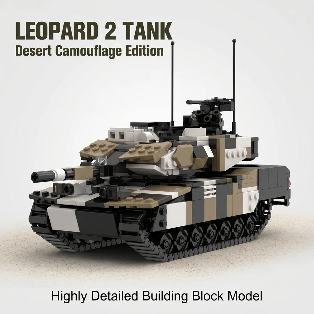 Hot,moc Domestic Building Blocks Military Series Compatible With Lego Panther 2 Tank Model, Hand-assembled Toy Model For Boys
Hot,moc Domestic Building Blocks Military Series Compatible With Lego Panther 2 Tank Model, Hand-assembled Toy Model For Boys