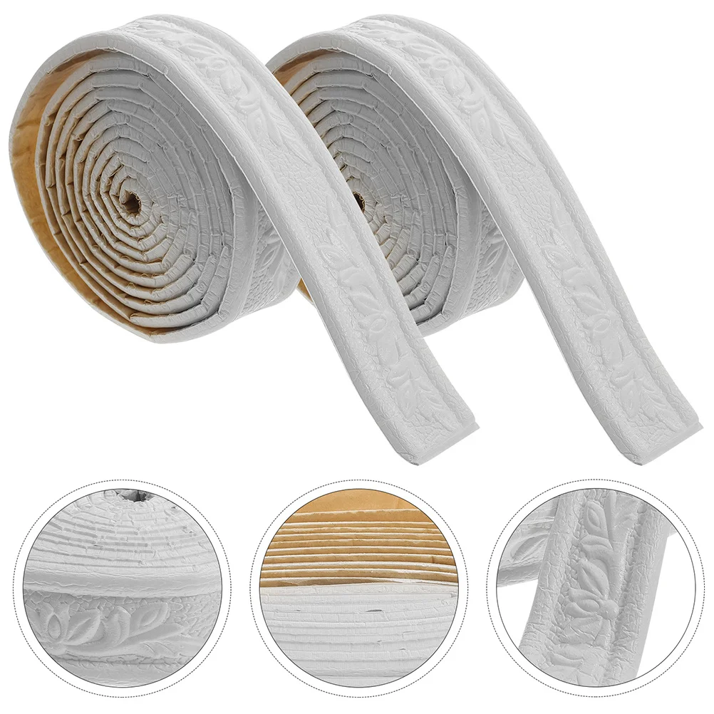 4 Rolls Self Adhesive Wall Trim PVC Molding Strip for Baseboard Cabinet Corner Decor Easy Install Peel and Stick Border
4 Rolls Self Adhesive Wall Trim PVC Molding Strip for Baseboard Cabinet Corner Decor Easy Install Peel and Stick Border